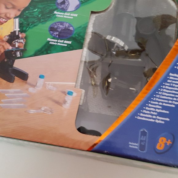 Edu Science Microscope Set 150x,450x,900x *AS IS* NO LIGHTBULB - Picture 3 of 12